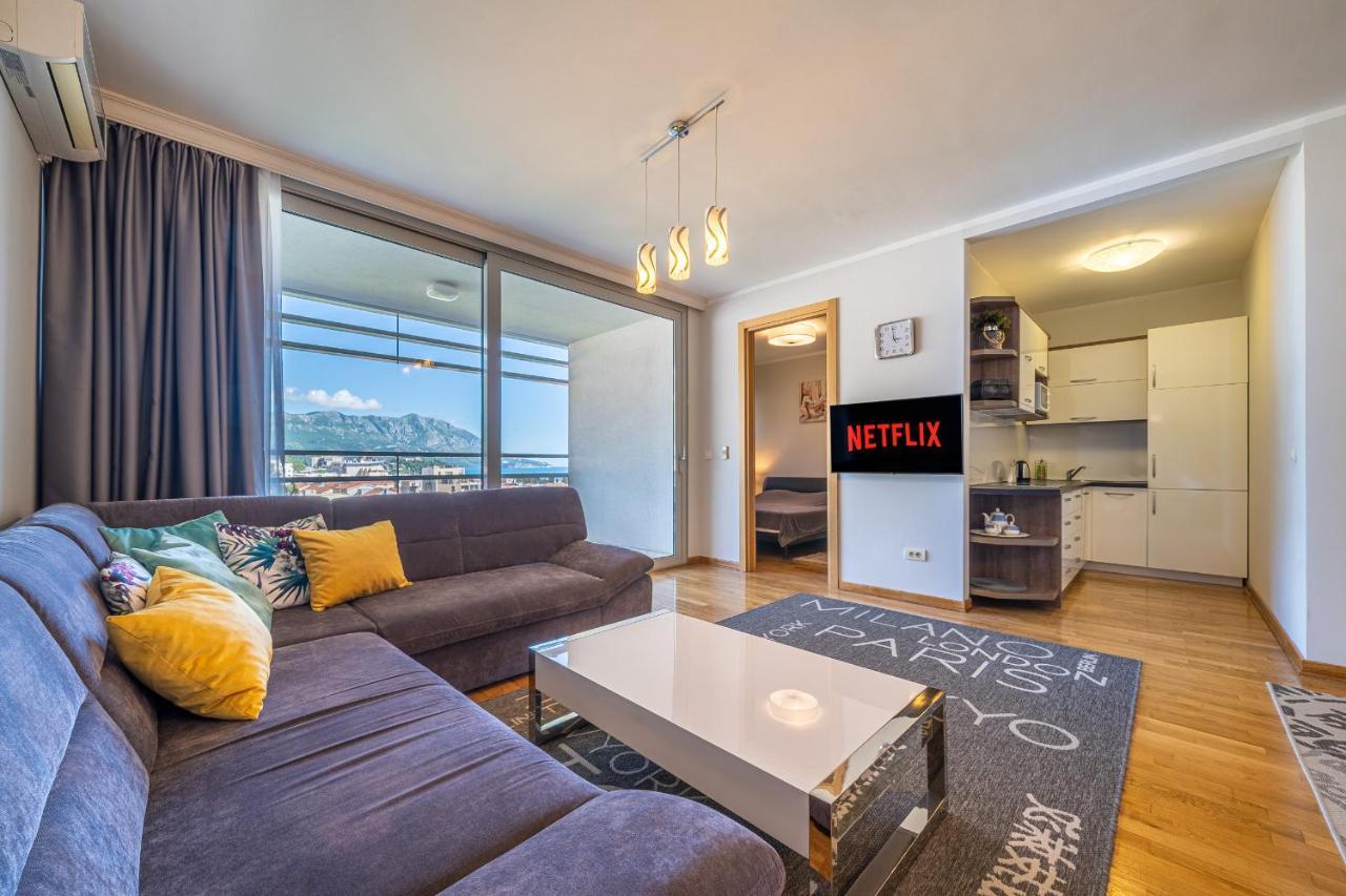 Sea View Apartments In Μπούντβα Εξωτερικό φωτογραφία